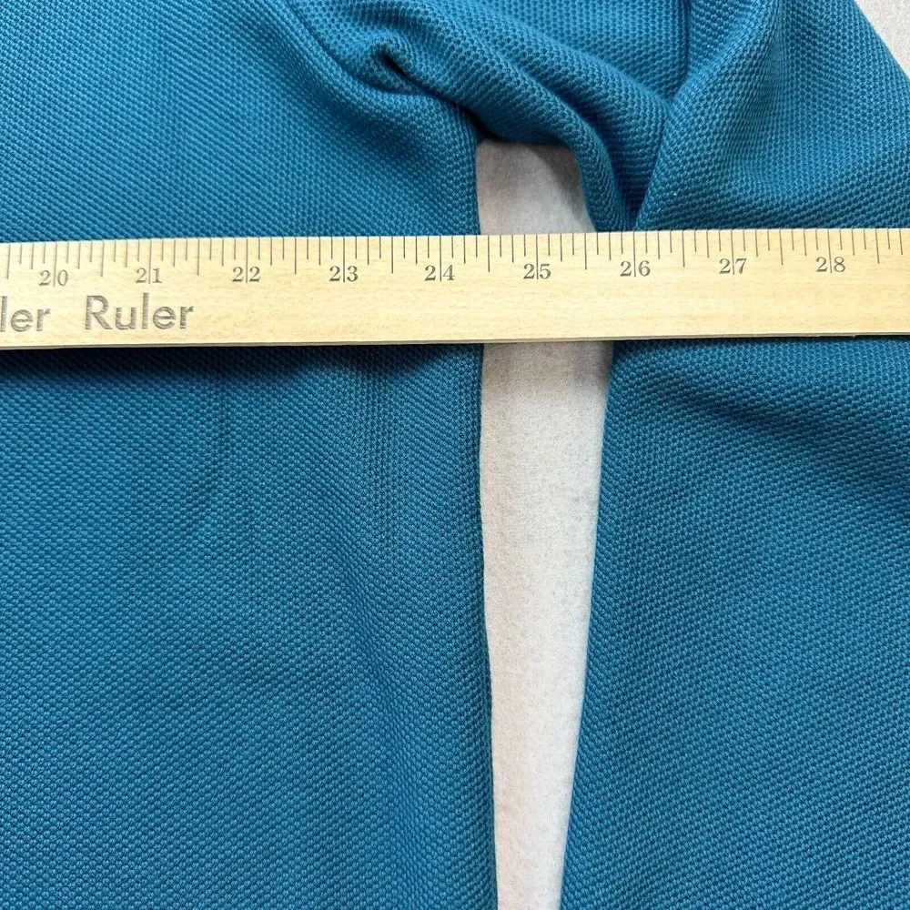LL Bean Sweater Adult Large Blue Knit 1/4 Zip Pullover Heavyweight Casual Mens